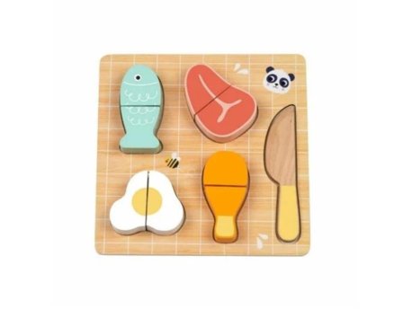 TOOKY TOY Drvena igra Seckaj hranu HP021 107/51452