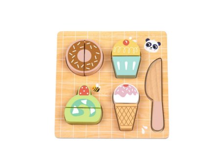 TOOKY TOY Drvena igra Seckaj slatkiše HP022 107/51469
