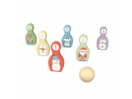 TOOKY TOY Drvena igračka Set za kuglanje HP050 107/52312