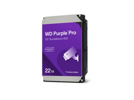 WESTERN DIGITAL 22TB Purple 512MB 7200RPM WD221PURP