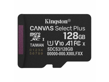 KINGSTON Canvas Select Plus 128GB microSD