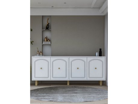 HANAH HOME Komoda Hazal White