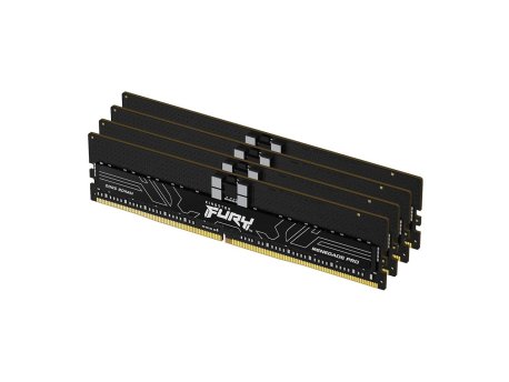 KINGSTON 64GB 4x16 6400MHz DDR5 ECC Reg FURY Renegade Pro EXPO KF564R32RBEK4-64