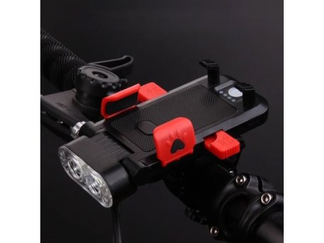 Yiwu Moon Star Punjiva LED lampa za bicikl sa sirenom i nosačem