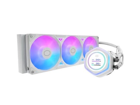 COOLER MASTER MasterLiquid ML 360 Atmos II LCD White vodeno hlađenje belo MLX-D36M-A25SZ-LW