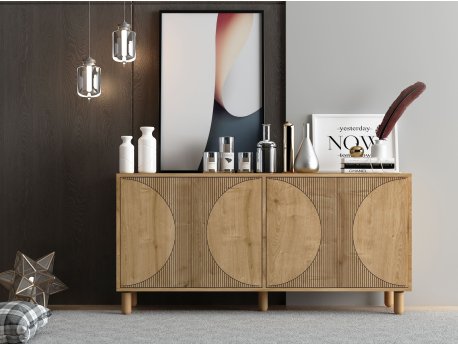 HANAH HOME Komoda Arventa Sapphire Oak