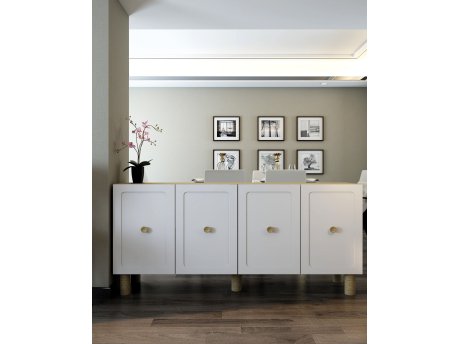 HANAH HOME Komoda Salda Sapphire Oak White