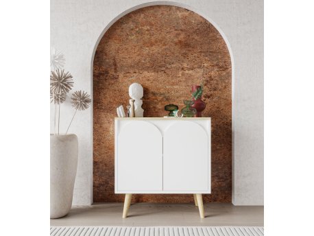 HANAH HOME Komoda Venezia 75 Sapphire Oak White