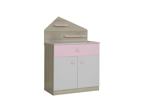 HANAH HOME Komoda Ayder New Pink