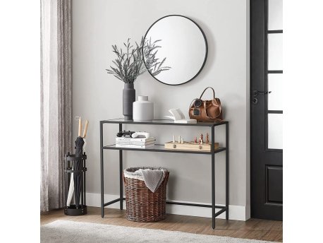 HANAH HOME Polica By 4 Black