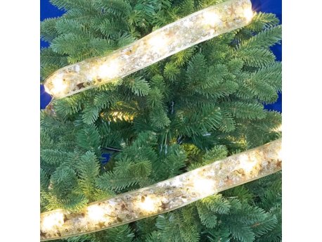 HOME LED svetleći niz zlatna traka sa 100 LED dioda