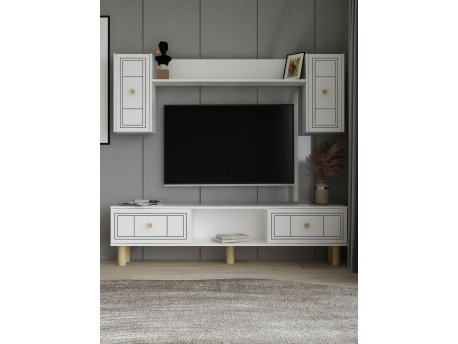 HANAH HOME TV polica Dario Bohem White
