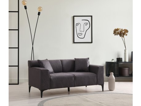 Atelier del Sofa 2-Seat Sofa dvosed New Petra 2 Anthracite