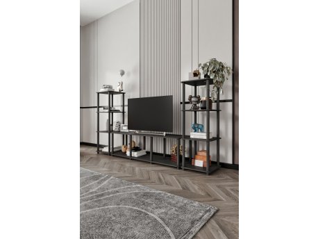 HANAH HOME TV polica Grand Black