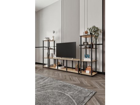 HANAH HOME TV polica Grand Oak