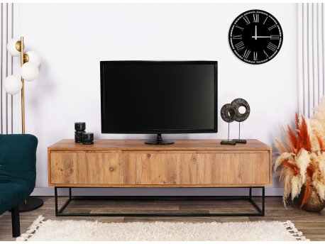 HANAH HOME TV polica Lupin 140 Walnut