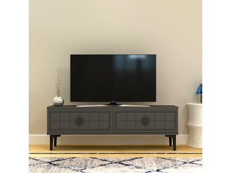 HANAH HOME TV polica Yuka 120 Anthracite