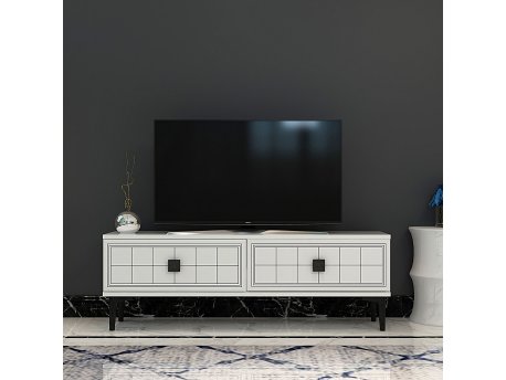 HANAH HOME TV polica Yuka 120 White
