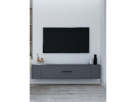 HANAH HOME TV polica Restos Anthracite