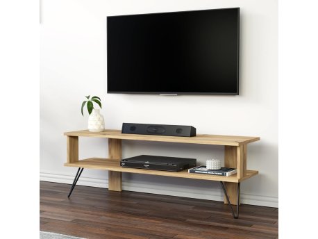 HANAH HOME TV polica Duama Oak