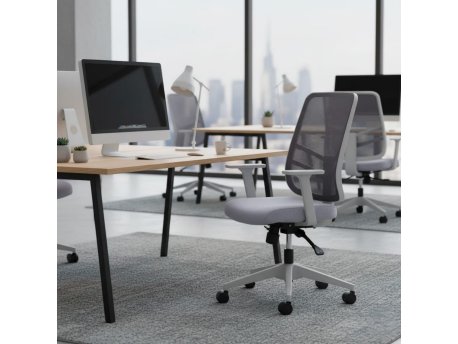 HANAH HOME Set 2 kancelarijske stolice Leto 108 Grey