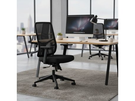 HANAH HOME Set 2 kancelarijske stolice Leto 108 Black