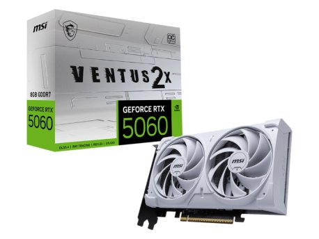MSI GeForce RTX 5060 8G 128bit GeForce RTX 5060 8G VENTUS 2X OC WHITE