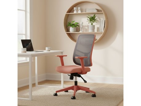 HANAH HOME Kancelarijska stolica Leto 108 Salmon