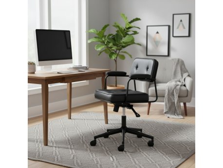 HANAH HOME Kancelarijska stolica Jupi 60 Black