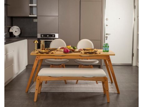 HANAH HOME Trpezarijski set Touch (2S 1B) v2