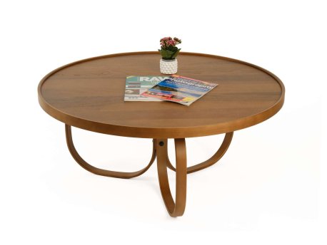 HANAH HOME Sto za kafu Jupiter Walnut