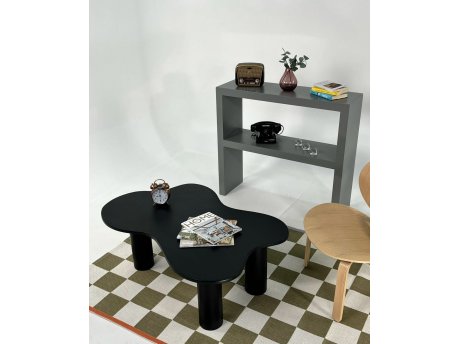 HANAH HOME Sto za kafu Bloom Black