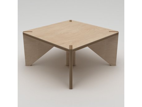 HANAH HOME Sto za kafu Prirodno drvo Pura