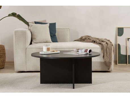 HANAH HOME Sto za kafu Soleil Wood Black