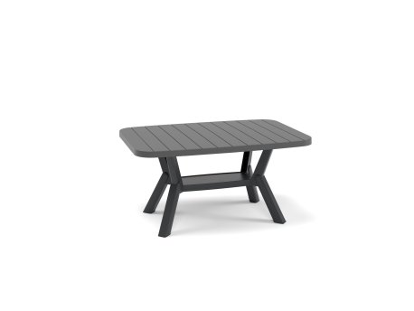 HANAH HOME Sto za kafu Silva Anthracite Charcoal