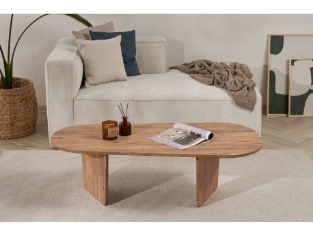 HANAH HOME Sto za kafu Ovalis Atlantic Pine