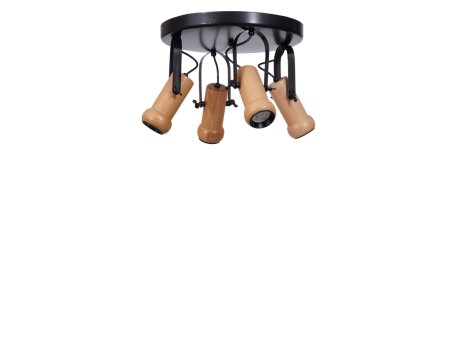 OPVIQ Crno Hrast plafonski luster 9000 4