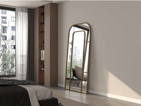 HANAH HOME Ogledalo Forma Gold