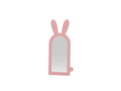 HANAH HOME Ogledalo za decu Rabbit Pink