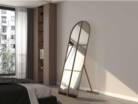 HANAH HOME Ogledalo Influencer Gold