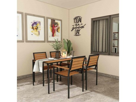 HANAH HOME Et baštenskih stolova i stolica (5 komada) CPT7706 150