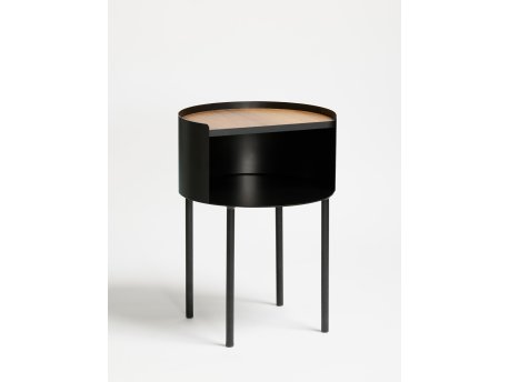 HANAH HOME Bočni sto Espen Black