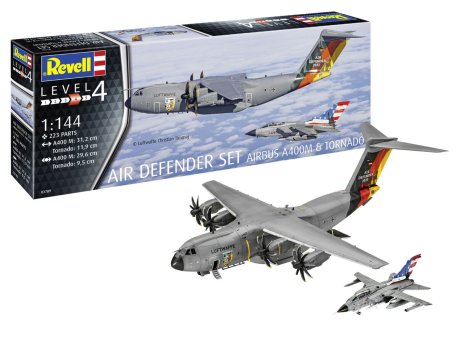 REVELL REVELL MAKETA AIR DEFENDER SET AIRBUS A400M AND TORNADO