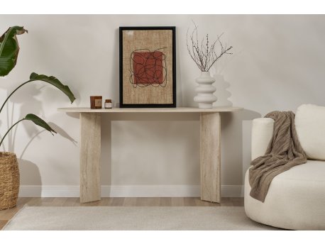 HANAH HOME Sideboard Sira Travertine