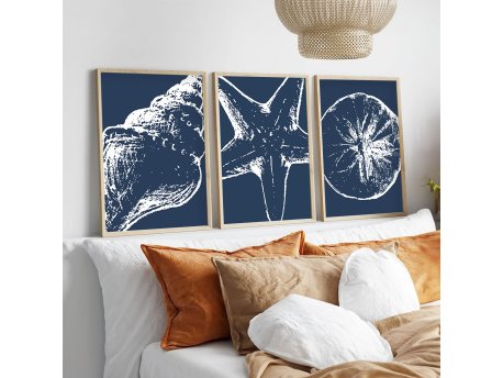 WALLXPERT Dekorativna slika iz 3 dela Huhu238 30 x 40