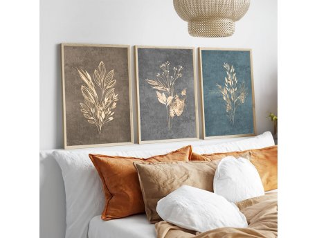 WALLXPERT Dekorativna slika iz 3 dela Huhu242 30 x 40