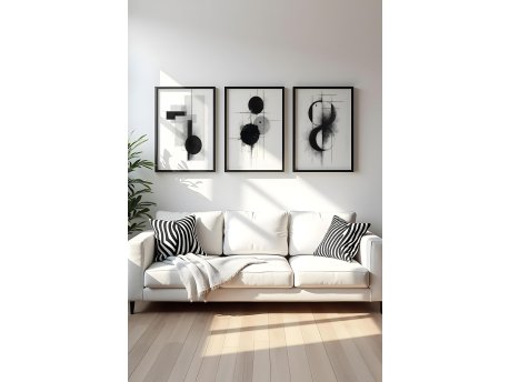 WALLXPERT Dekorativna slika iz 3 dela Huhu431 30 x 40