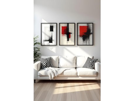 WALLXPERT Dekorativna slika iz 3 dela Huhu442 30 x 40