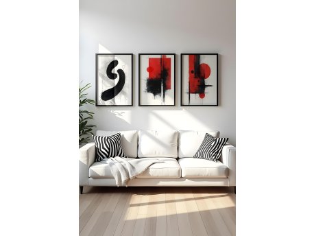 WALLXPERT Dekorativna slika iz 3 dela Huhu444 30 x 40