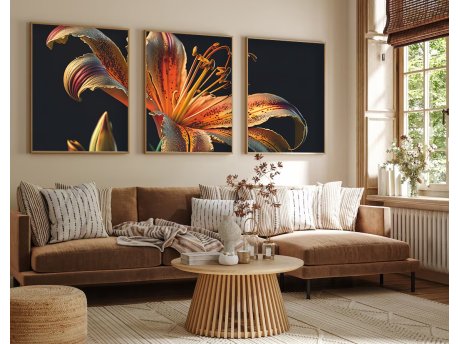 WALLXPERT Dekorativna slika iz 3 dela Huhu221 30 x 40